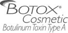 Botox cosmetics logo.