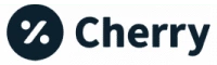 A logo with the word cherry on it. A logo with the word cherry on it.