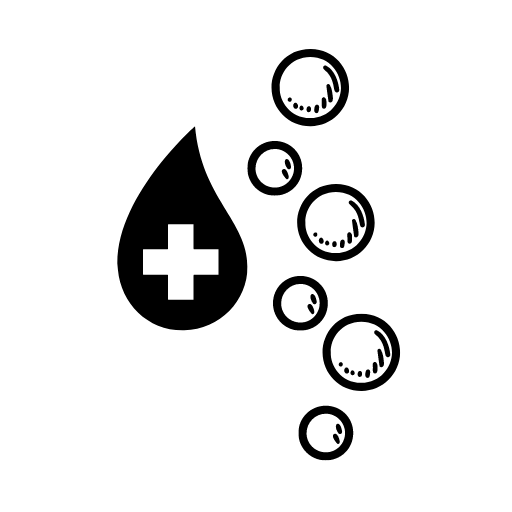 A solid black background with a small white plus symbol located slightly off-center to the left.